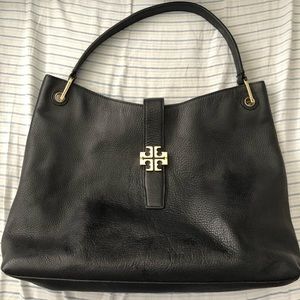 Tory Burch Meyer Plaque Hobo Shoulder Bag